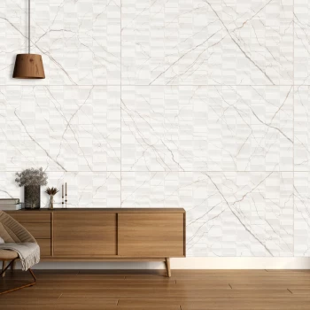 Gresie Aristo Bianco Vega 60cmx120cm  0,72mp/bucata, 1,44mp/cutie